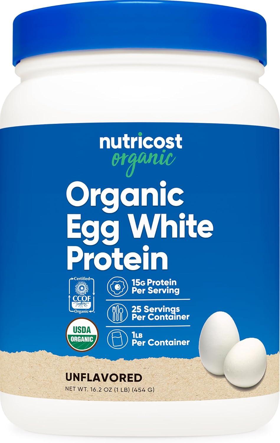 Legion vs. Nutricost: Tested Egg White Protein Showdown