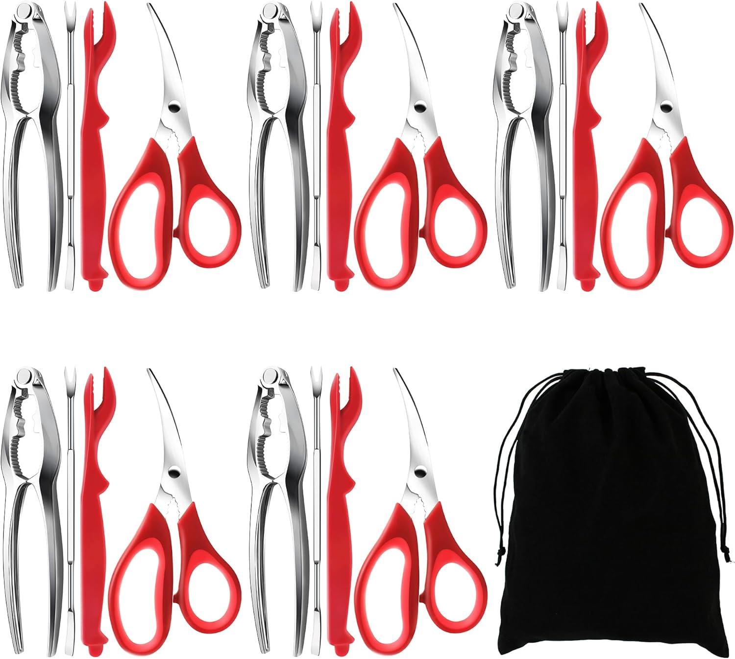 Crab Days Are Here... Tested: 21-Piece Set, Nut Cracker & Picks Save Your Hands
