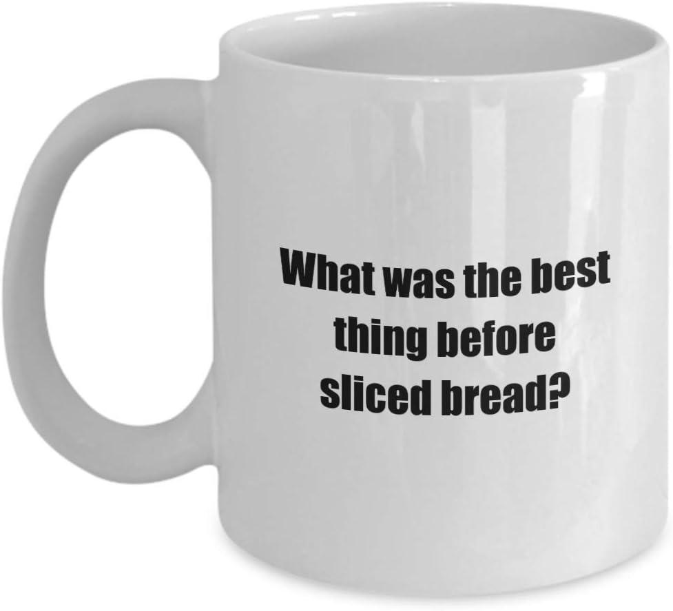 Funny Coffee Mug Showdown: Sliced Bread Phrase vs Eco-Friendly Design