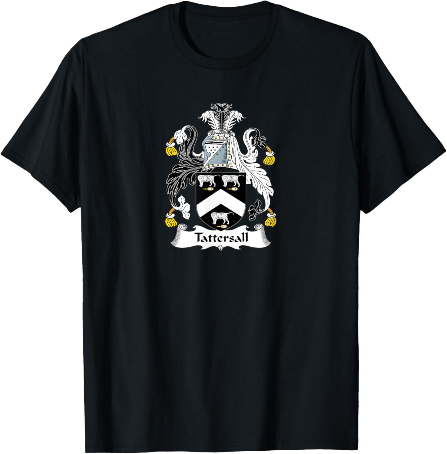 Men's Fashion Showdown: Easy Care Check Print vs. Family Crest Gift T-Shirt
