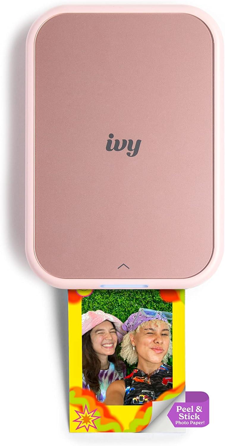 Tested: Canon Ivy 2 Mini Photo Printer's Blush Pink, Sticky-Back Prints, & Mobile Use