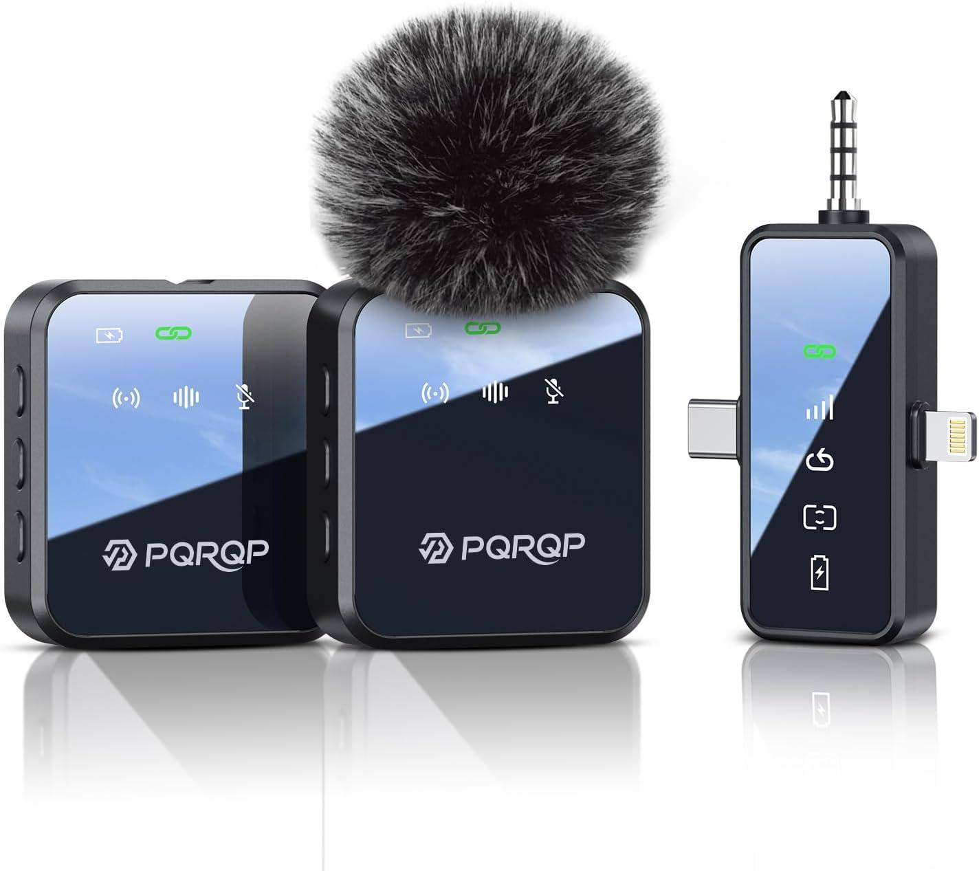 3 In 1 Microphone Showdown: 328ft Range, 18H Battery, Wirefree Lavalier for Vlogs
