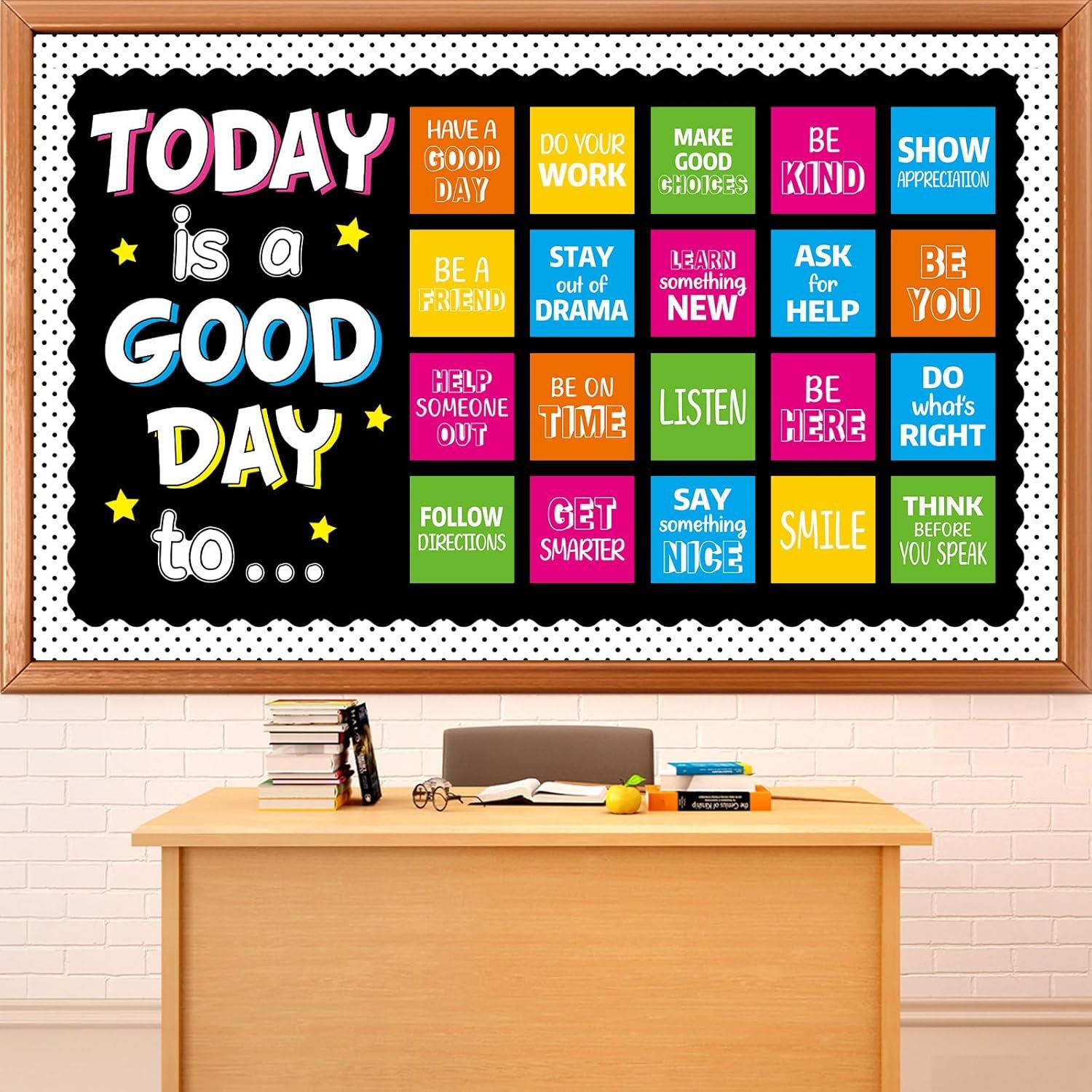 Back to School Decor Showdown: Tested Quotes vs. Cutouts (Cheerful Bulletin Board Setup)