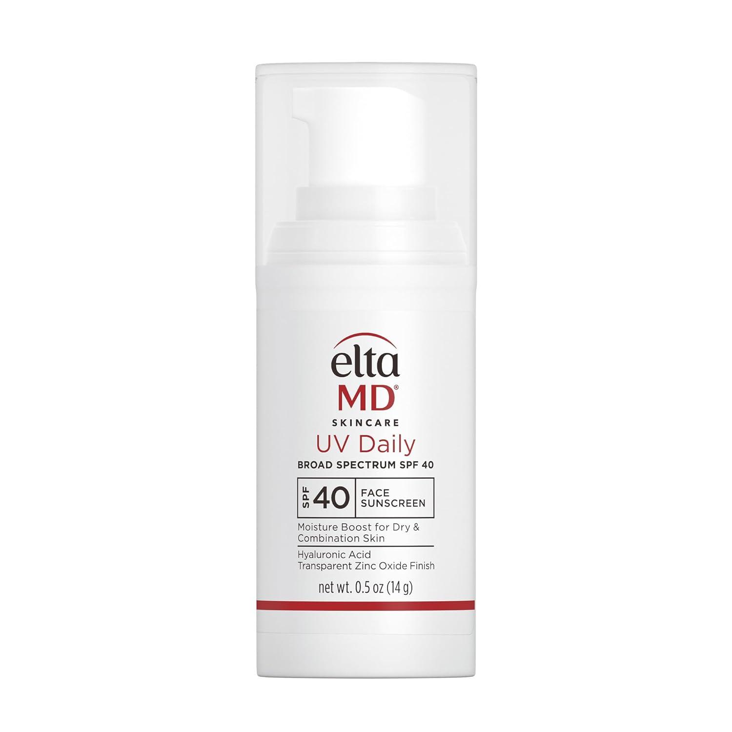 EltaMD SPF 40 with Zinc Oxide vs. Daily Moisturizer: Tested, Surprising Skin Insight