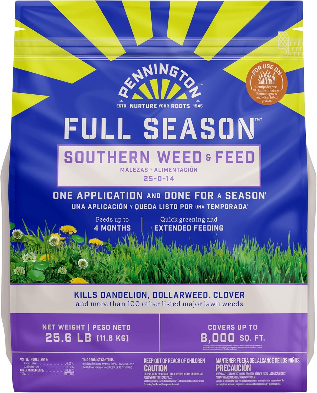 Pennington Southern W&F 25-0-14 vs. 8M Bag: Surprising Seasonal Edge for Eco-Lawns (2023)