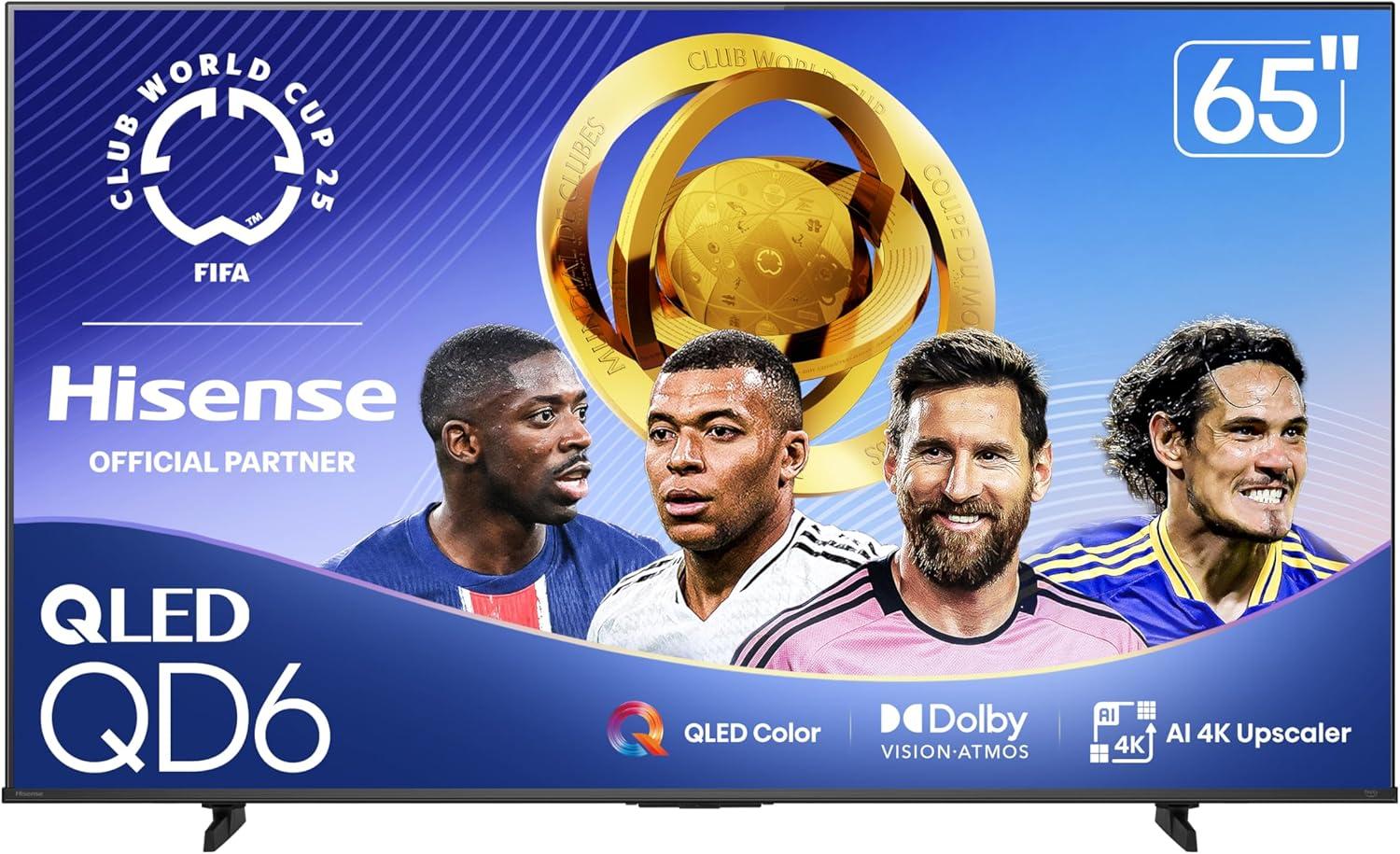 Hisense 65QD6QF Smart Fire TV Showdown: QLED 4K, Voice Remote, and VRR for HD Gaming