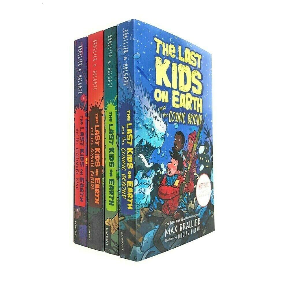 Best Kids Book - The Last Kids on Earth Collection 4 Books Set By Max Brallier Netflix Original Review