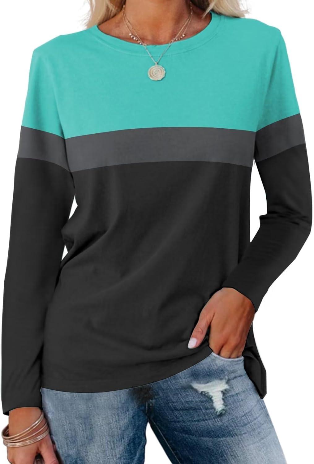Best Women’s Tunic Tops – Minetom Color Block Pullover Review