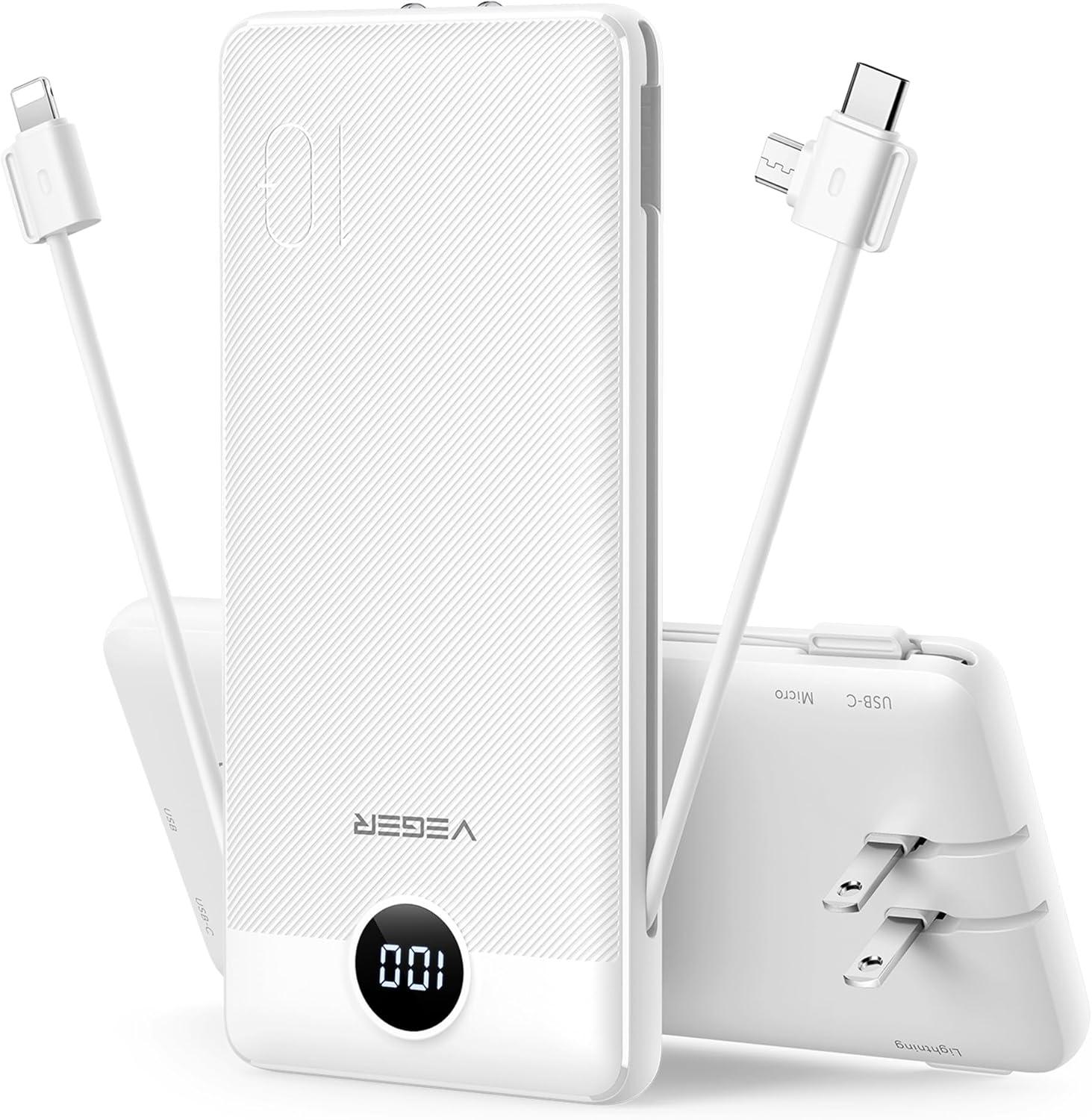 Top-Rated Best Portable Charger with Wall Plug – VEGER Review