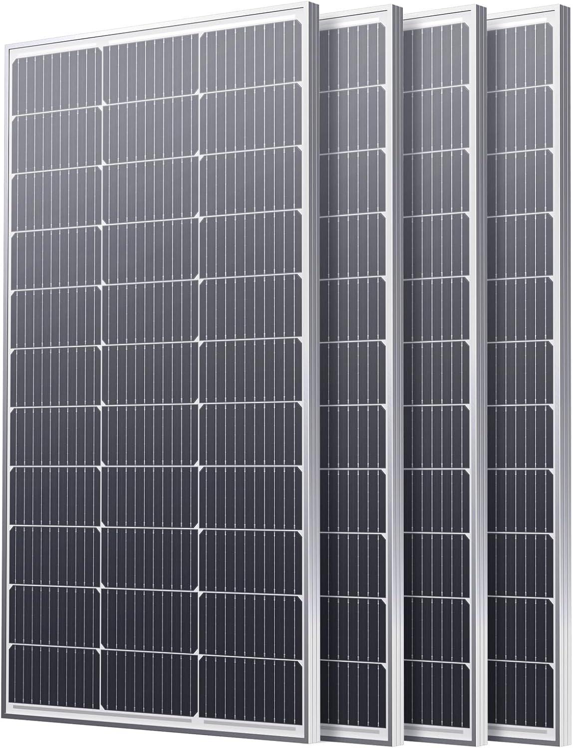 Best High Efficiency Solar Panels – Callsun 4 Pack Review