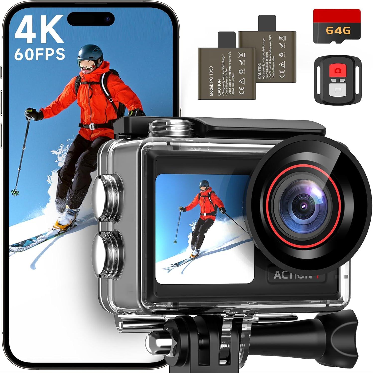 Best Action Camera – ODDV 4K60FPS Waterproof 5X Zoom Dual Screen Review