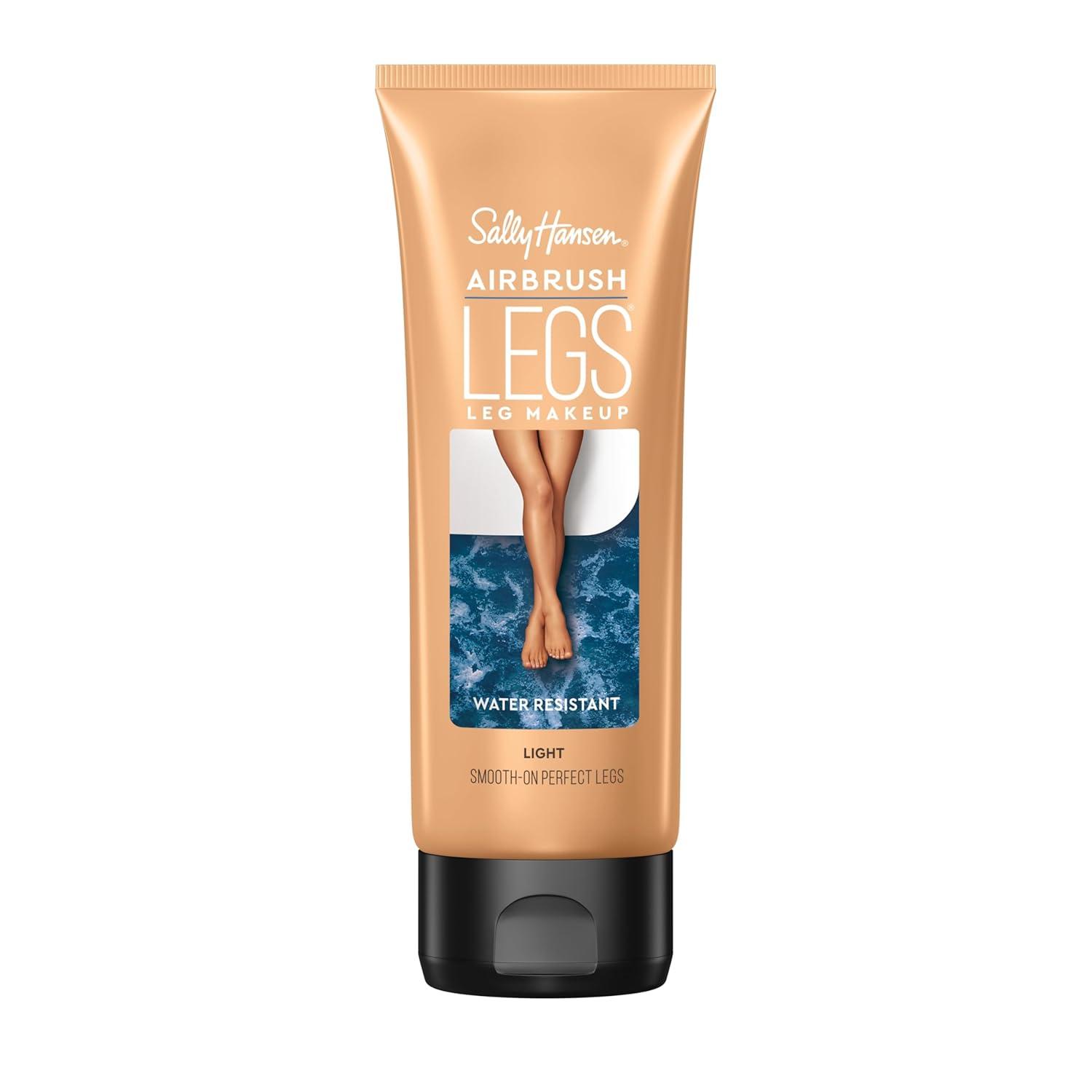 Best Tanning Lotion – Sally Hansen Airbrush Legs Leg Makeup Lotion | Easy Application, Flawless-Looking Legs, Water-Resistant, Transfer-Proof | Light | Subtle Sun-Kissed Finish Review