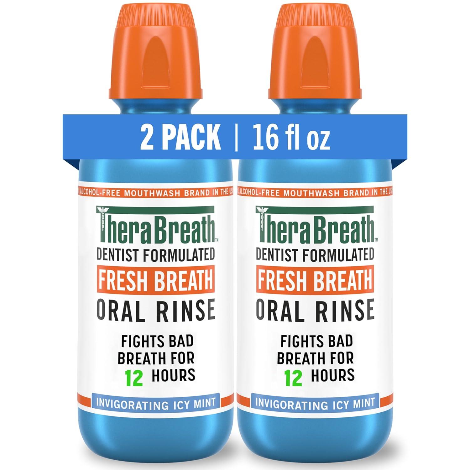 Best TheraBreath Mouthwash – Alcohol-Free Icy Mint Review (59 characters)