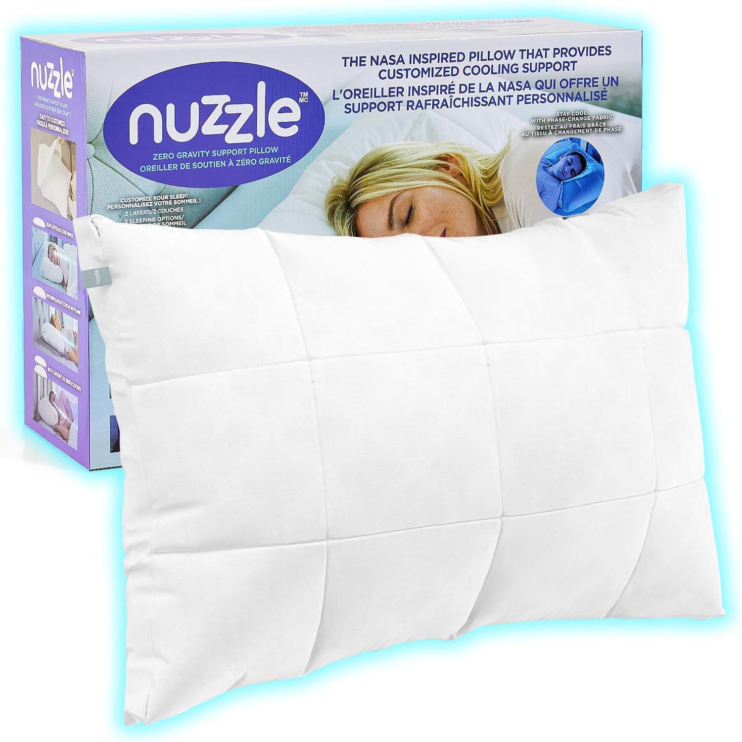 Best Adjustable Pillow for Back Side Stomach Sleepers – Cooling