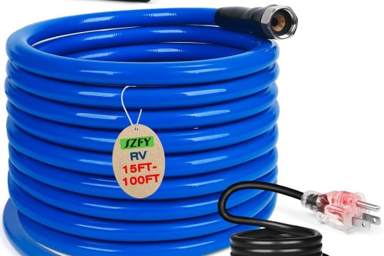 Best RV Hose – 50FT Heated Water Hose for RV Self-Regulating Review