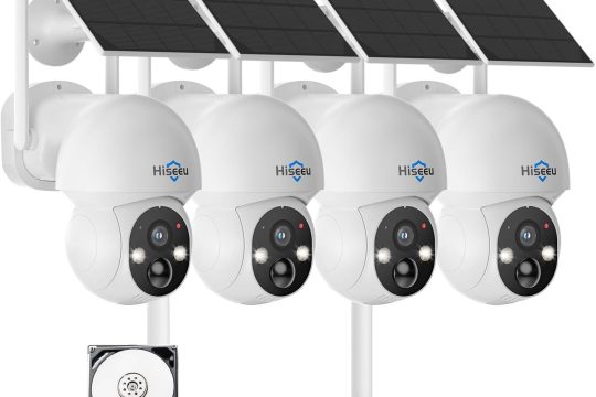 Best Home Security Camera – Hiseeu Solar Powered 4K WiFi Pan Review