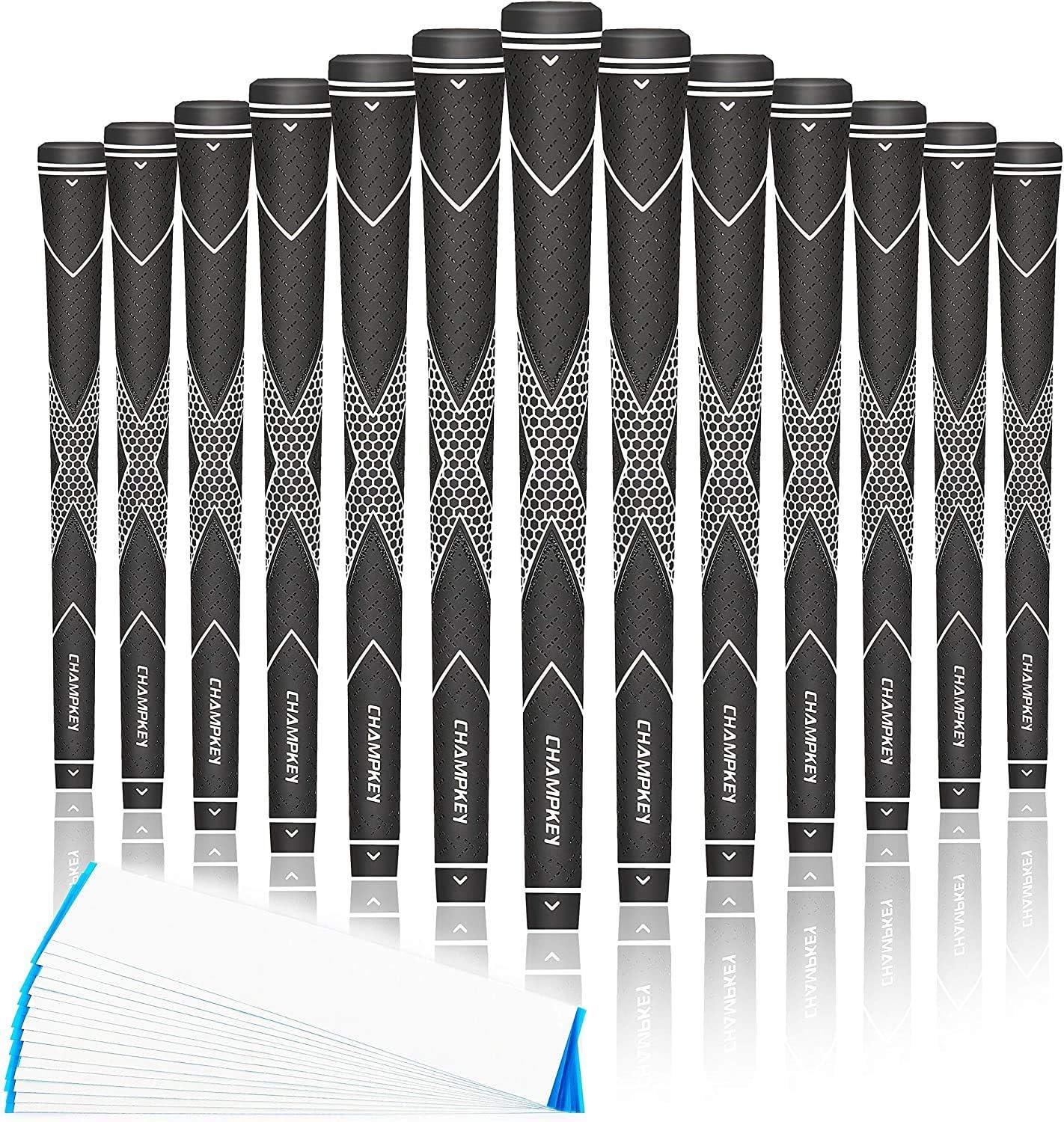 Best Golf Grips – CHAMPKEY Premium Rubber Golf Grips 13 Pack Review
