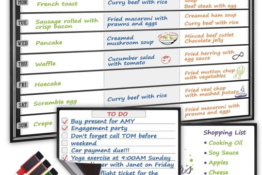 Best Home & Kitchen – JJPRO Magnetic Meal Planning Whiteboard Review
