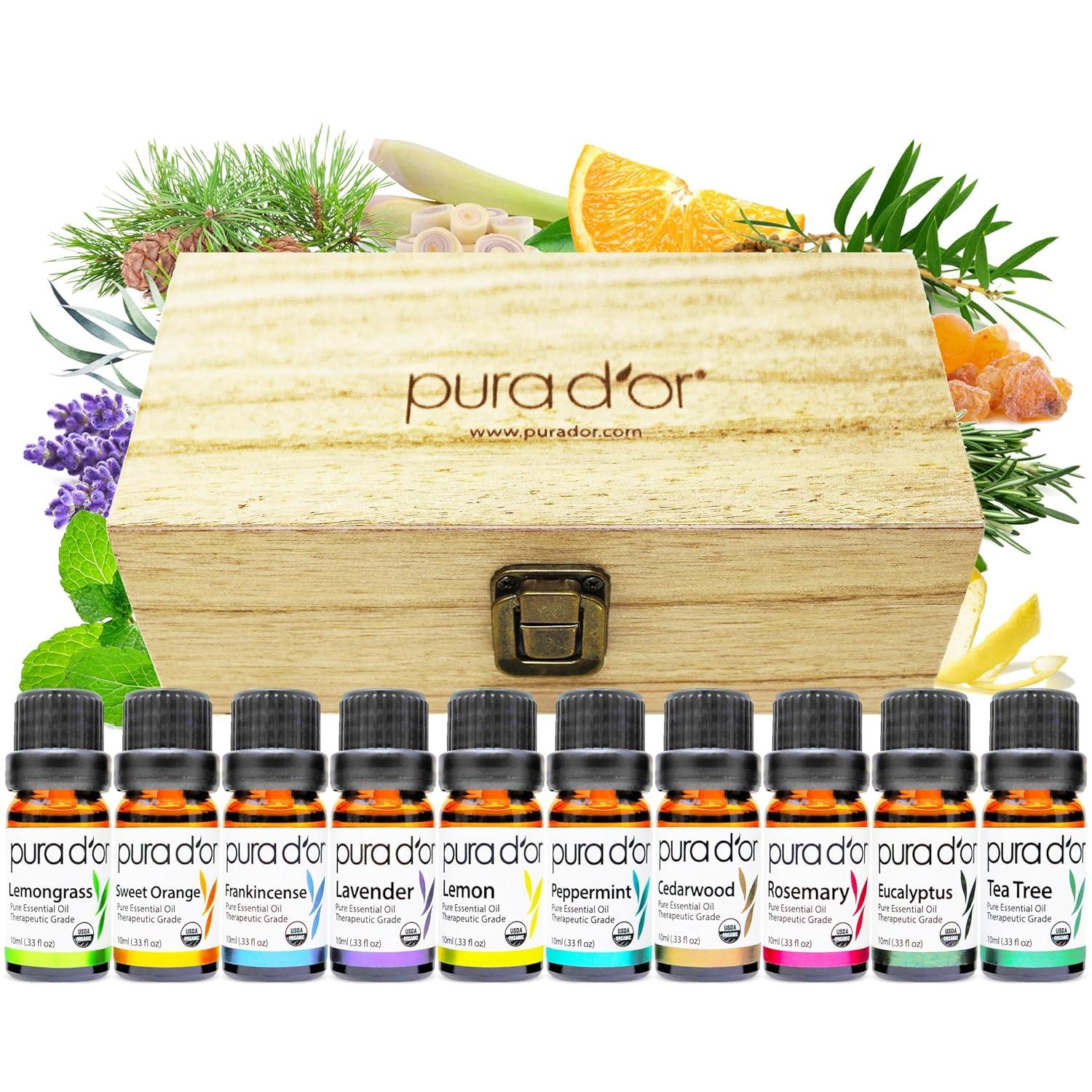 Best Essential Oils – PURA D’OR Organic Perfect10 Set Review