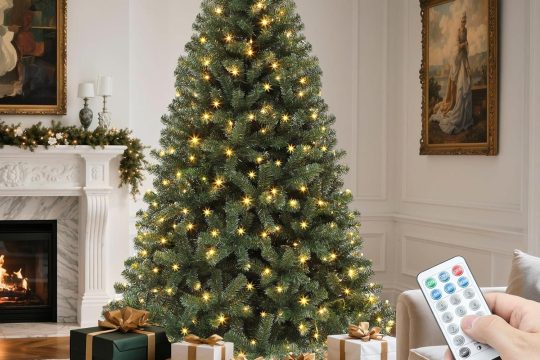 Best Christmas Tree – YITAHOME Pre-Lit Green Xmas Tree Review