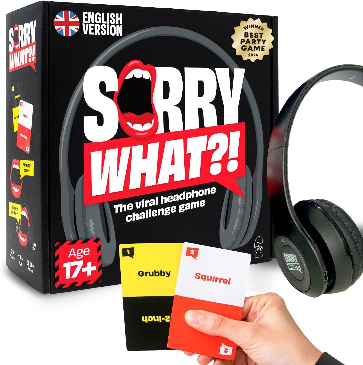 Best Card Game – Sorry What Game – Uncensored Lip Reading Review