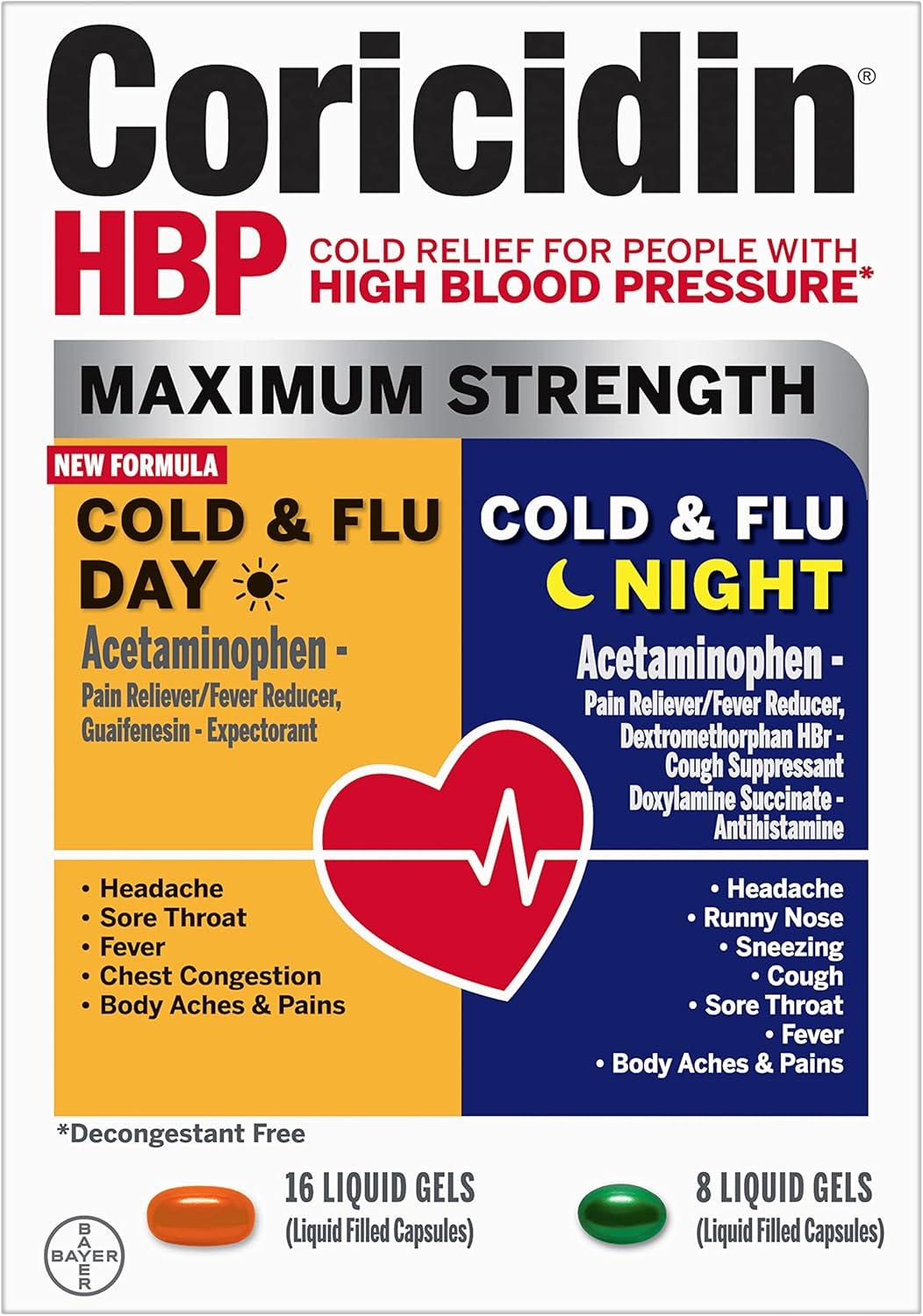 Best Cold Medicine – Coricidin HBP Maximum Strength Liquid Gels Review