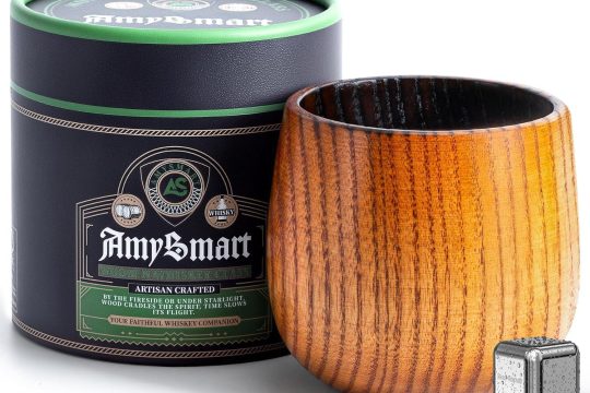 Best Whiskey Glass – Handcrafted Wooden Whiskey Glass with Gift Tube Review