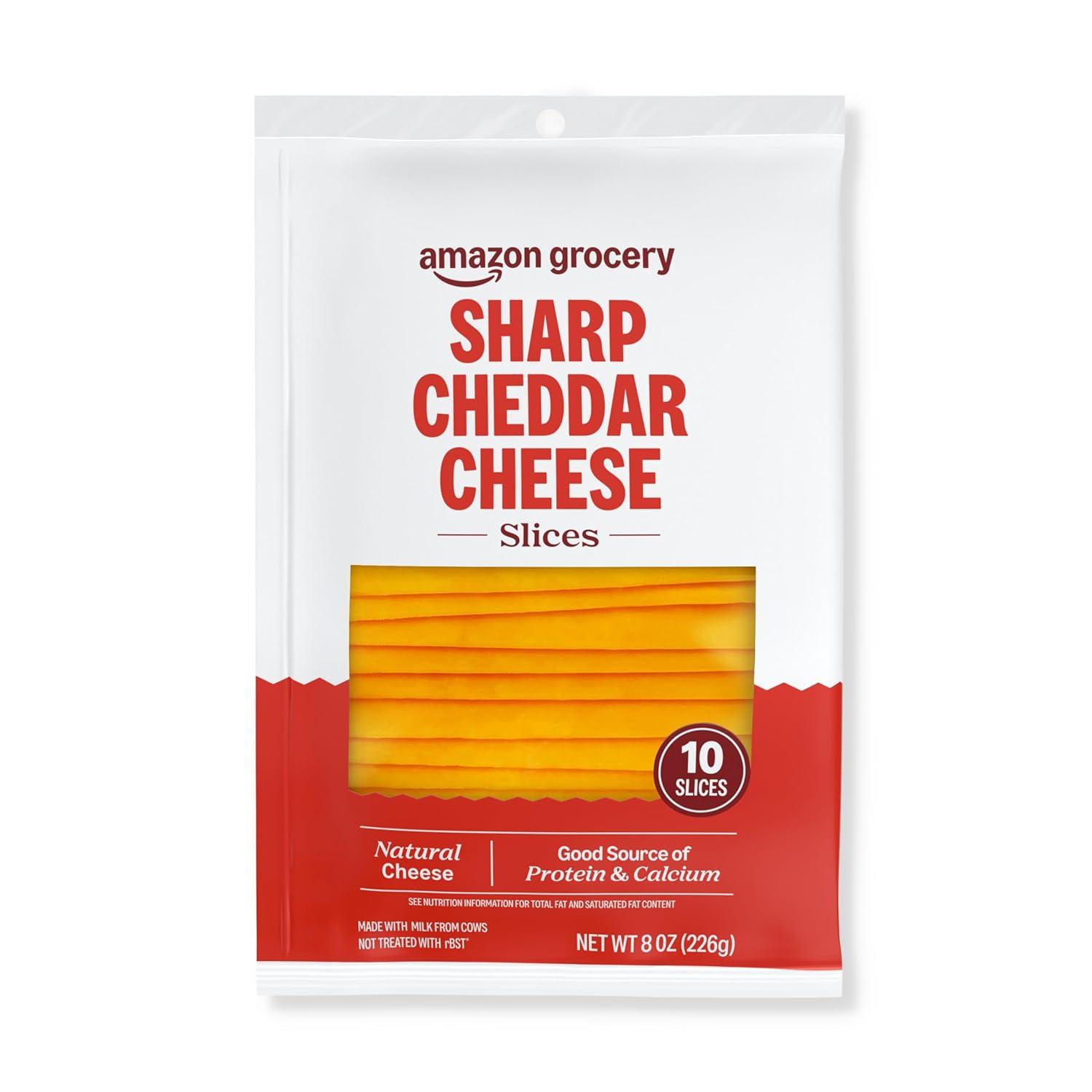 Best Sharp Cheddar Cheese – Amazon Grocery Sliced Review