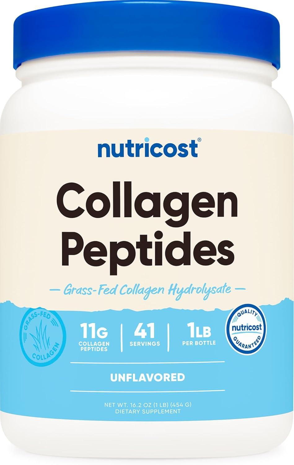 Best Collagen Powder – Nutricost Collagen Peptides 1LB Review