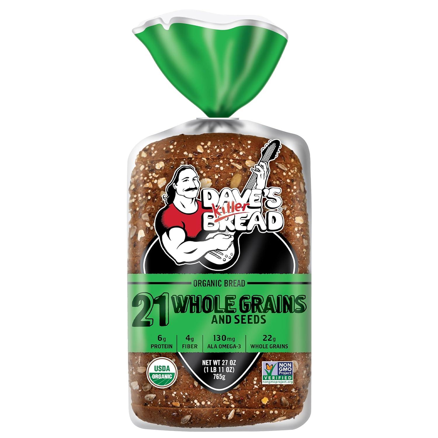 Best Organic Bread – Dave’s Killer Bread 21 Whole Grains Review
