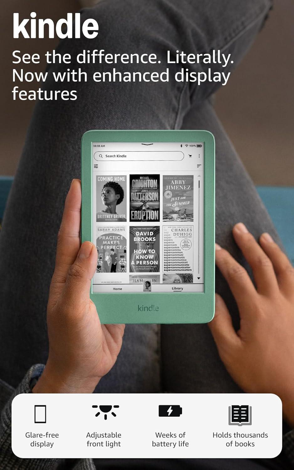 Best Kindle – Amazon Kindle 16 GB (newest model) – Matcha Review