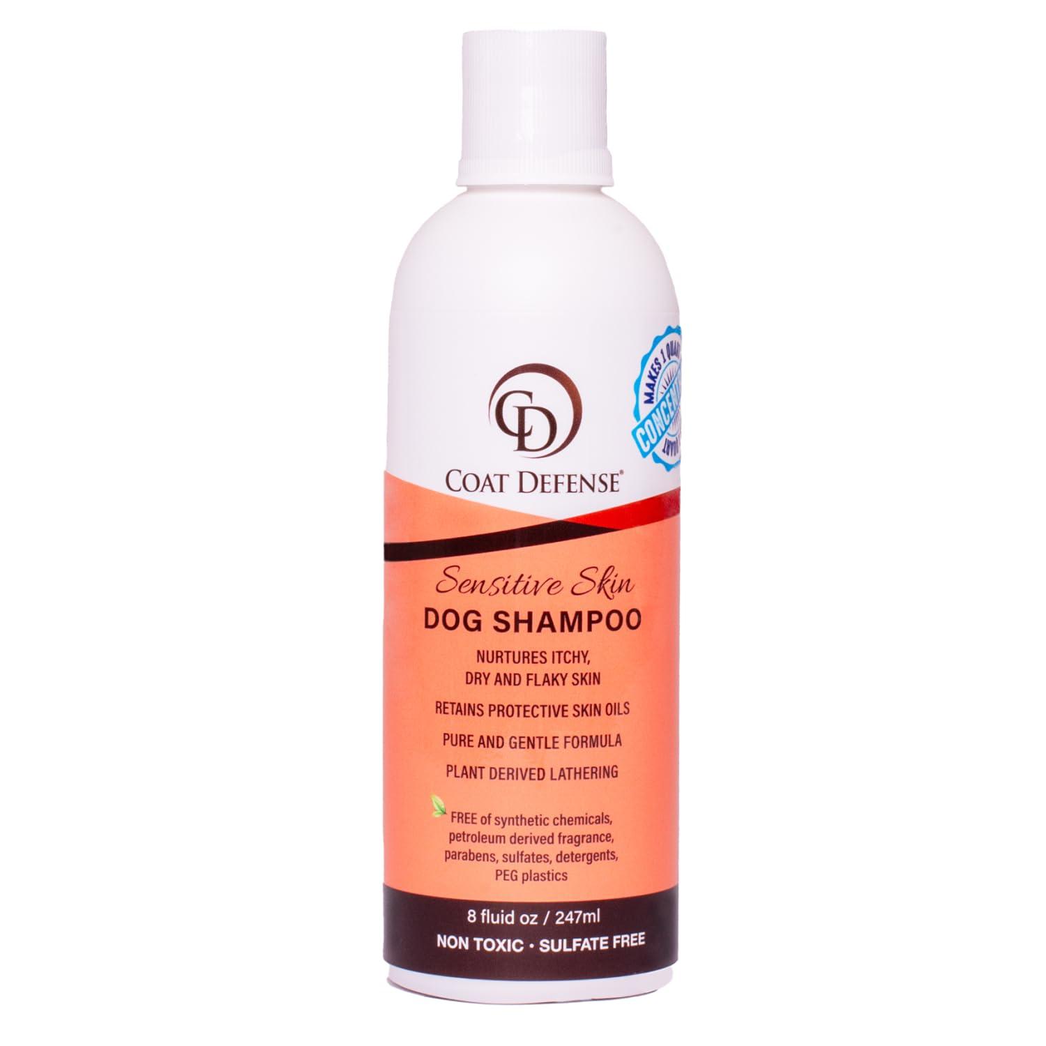 Best Dog Shampoo – COAT DEFENSE Sensitive Skin Dog Shampoo Review