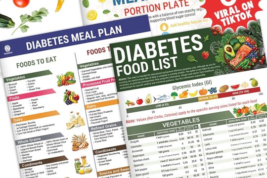 Best Diabetic Meal Planner – HAMIEW 3 Count Food List Review