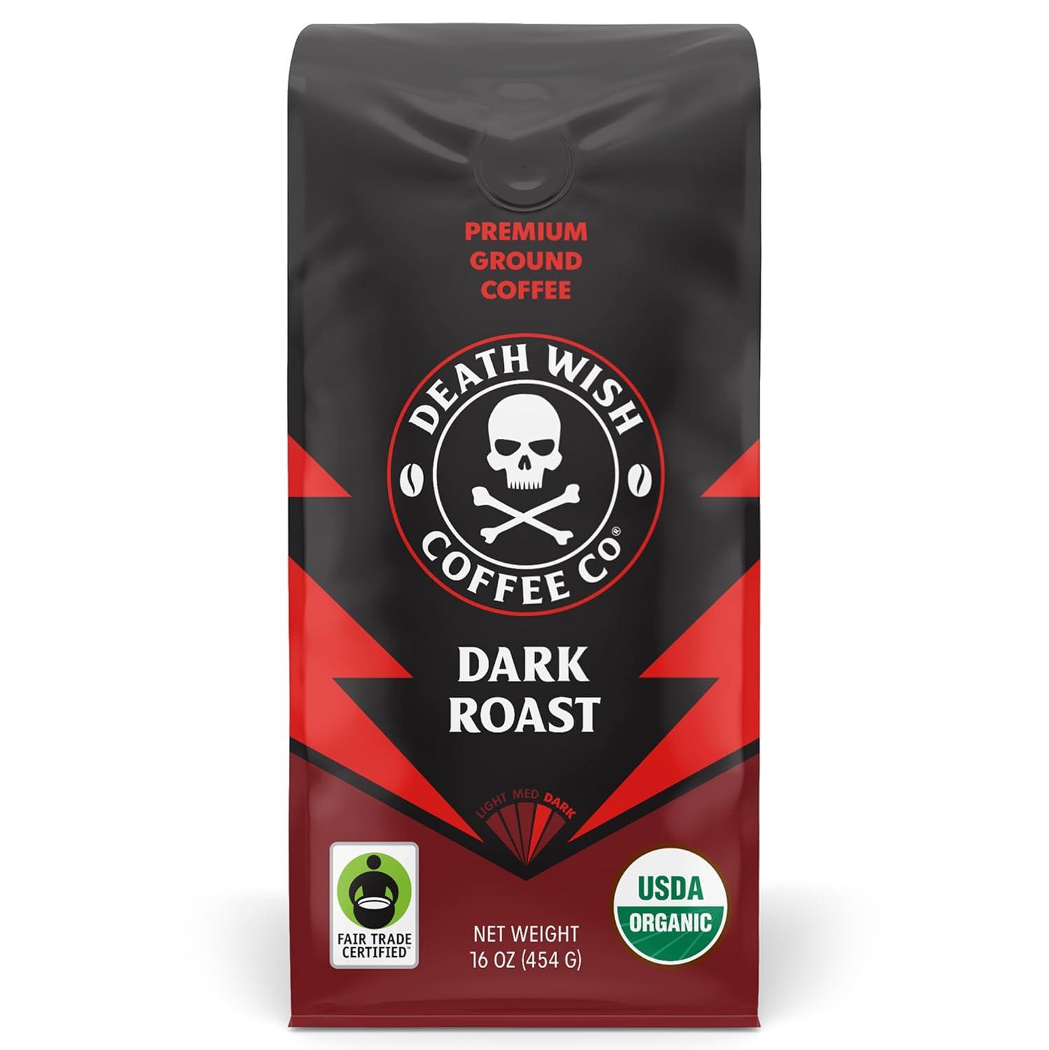 Best Ground Coffee – Death Wish Coffee, Organic Dark Roast Review