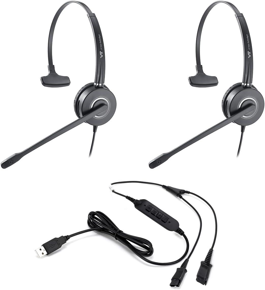 Best Electronics – VT 2 x PLT-QD Pro Headsets + USB Y Cable Review