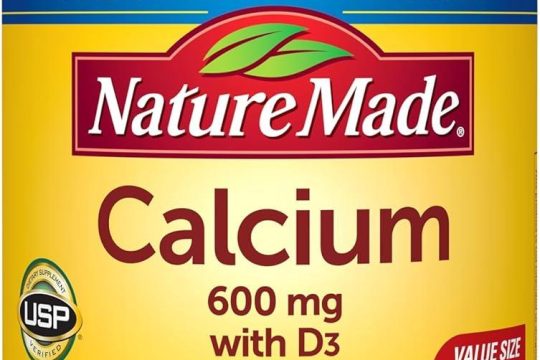 Best Calcium Supplement – Nature Made Calcium 600 mg with Vitamin D3 Review