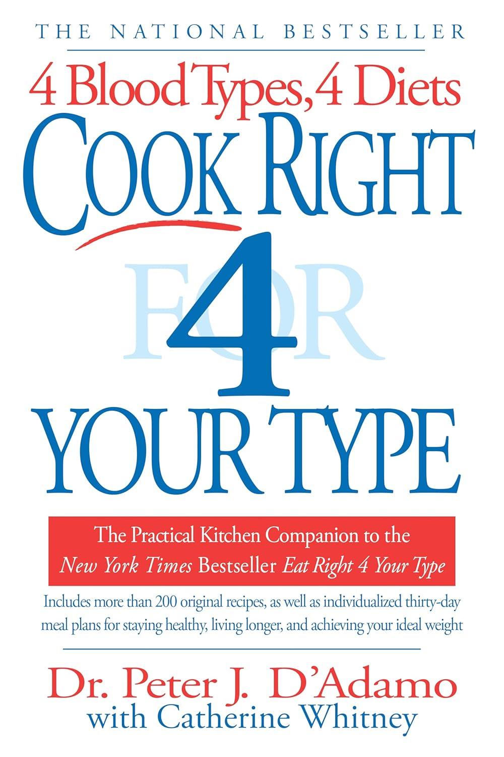 Best Dietary Guide – Cook Right 4 Your Type Review