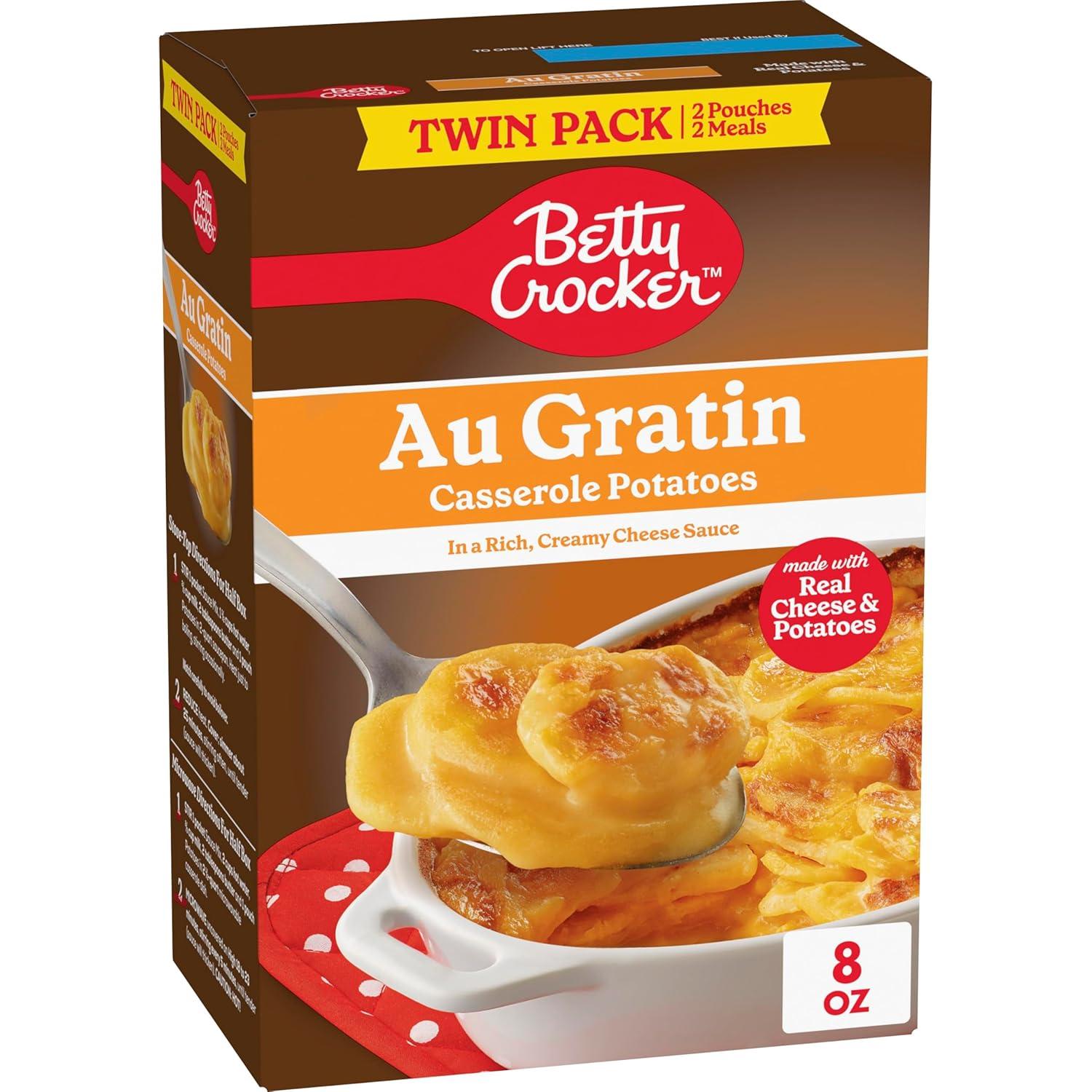 Best Side Dish – Betty Crocker Au Gratin Casserole Potatoes Review