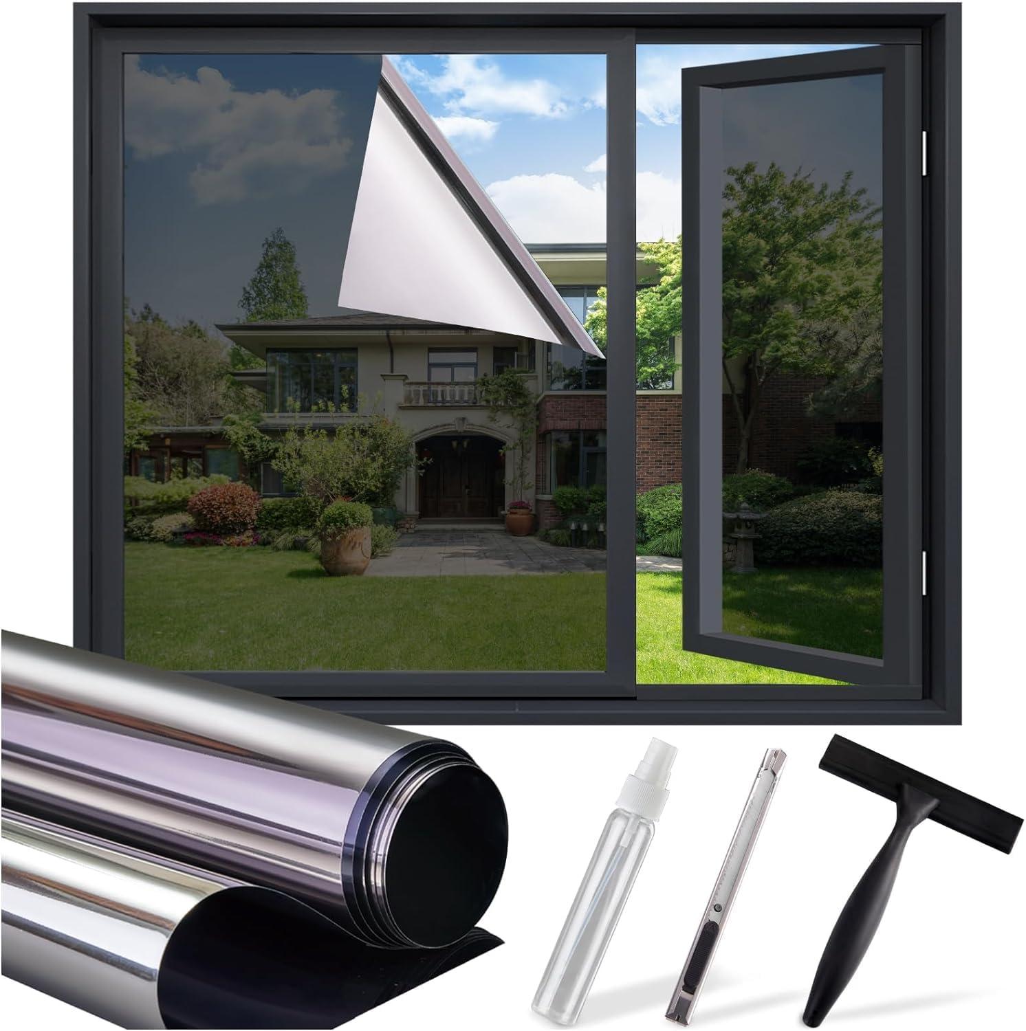 Best Home Window Tint – SUNBABY One Way Reflective Privacy Film Review