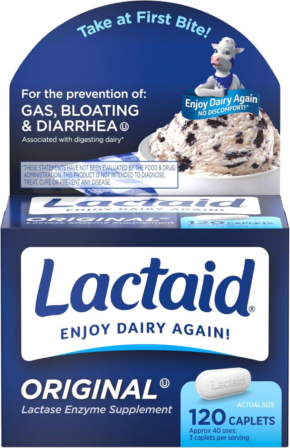 Best Lactose Intolerance Relief – Lactaid Original Strength Review