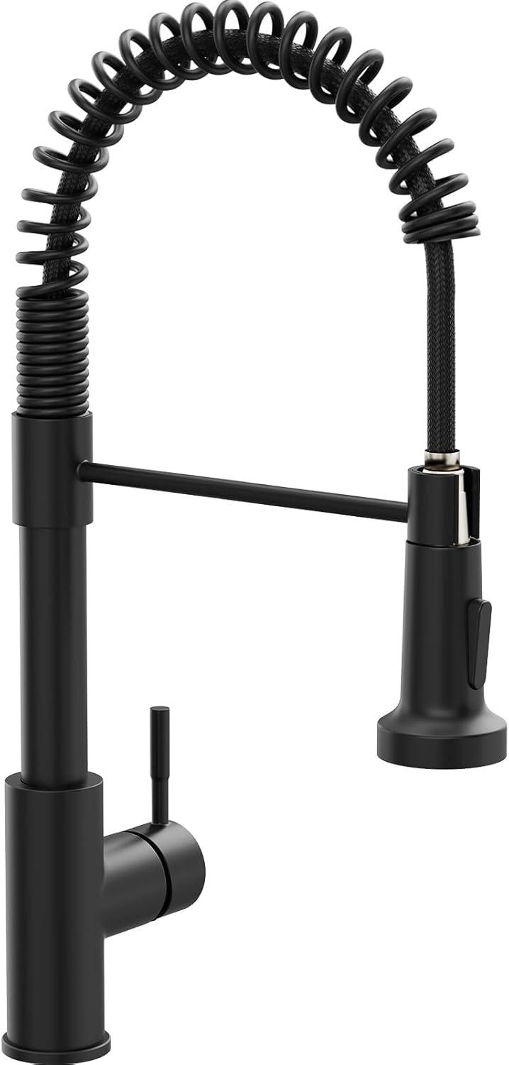 Best Kitchen Faucet – GIMILI Black Pull Down Sprayer Review