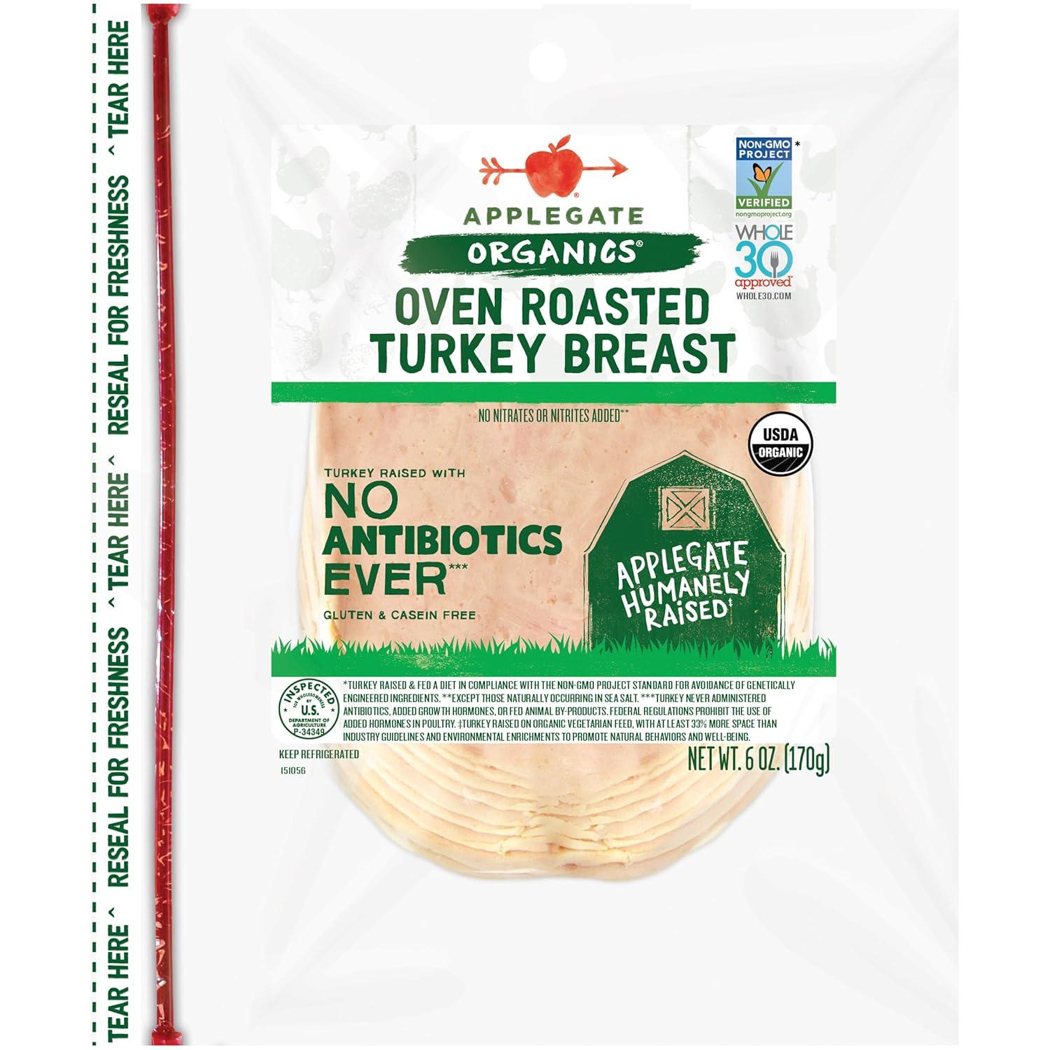 Best Organic Deli Meat – Applegate, Oven Roasted Turkey Breast 6oz Review