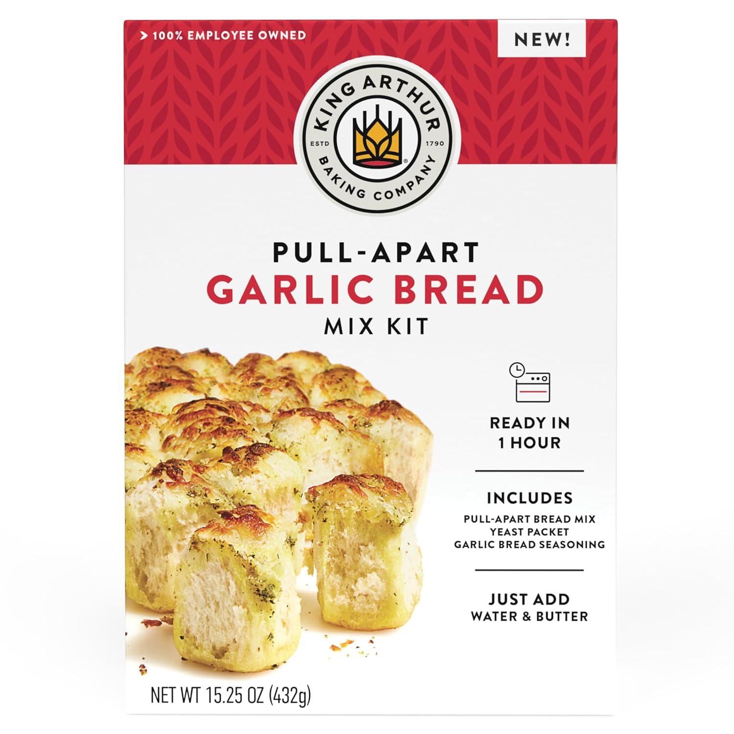 Best Baking Mix – King Arthur Pull-Apart Garlic Bread Kit Review