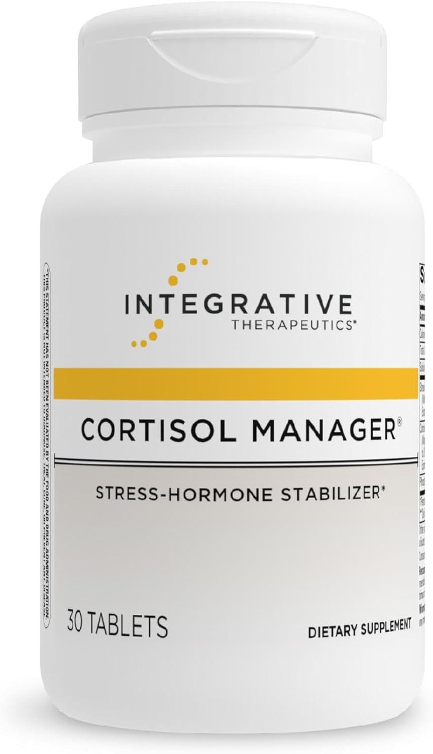 Best Cortisol Support – Integrative Therapeutics Cortisol Manager – Balance Cortisol & Support Relaxation for Restful Sleep* – 30 Tablets Review