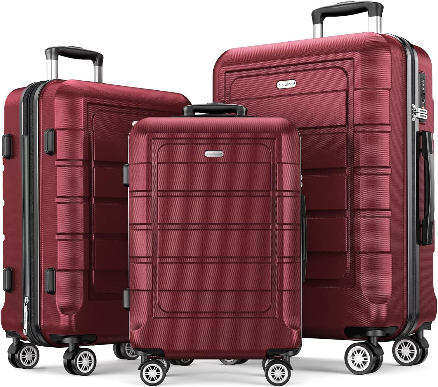 Best Luggage – SHOWKOO 3 Piece Expandable Hardshell Suitcase Review