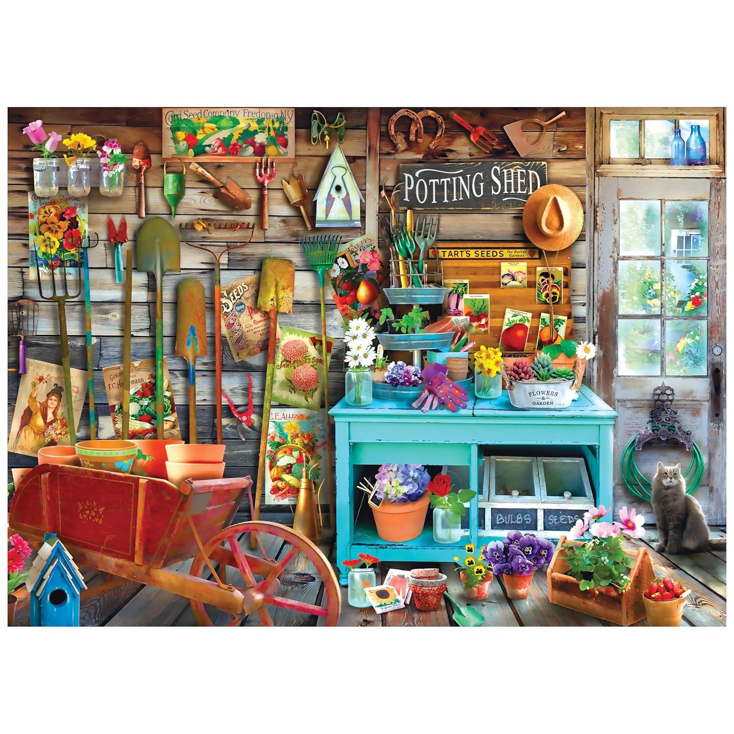 Best Jigsaw Puzzle – Roseart – Hobby Haven – The Potting Shed Review