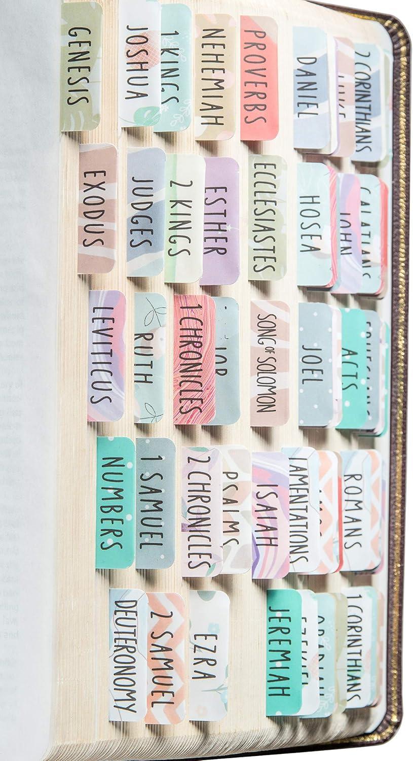Best Bible Tabs – DiverseBee Laminated Tabs Easy to Read Review