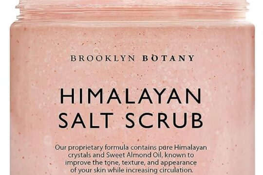 Best Body Scrub – Brooklyn Botany Himalayan Salt Review