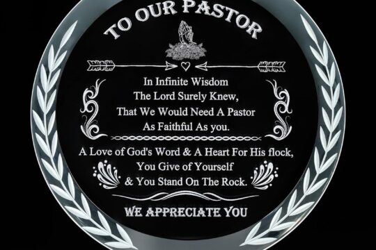 Best Crystal Plaque – Pastor Appreciation Gifts For Men Women Review
