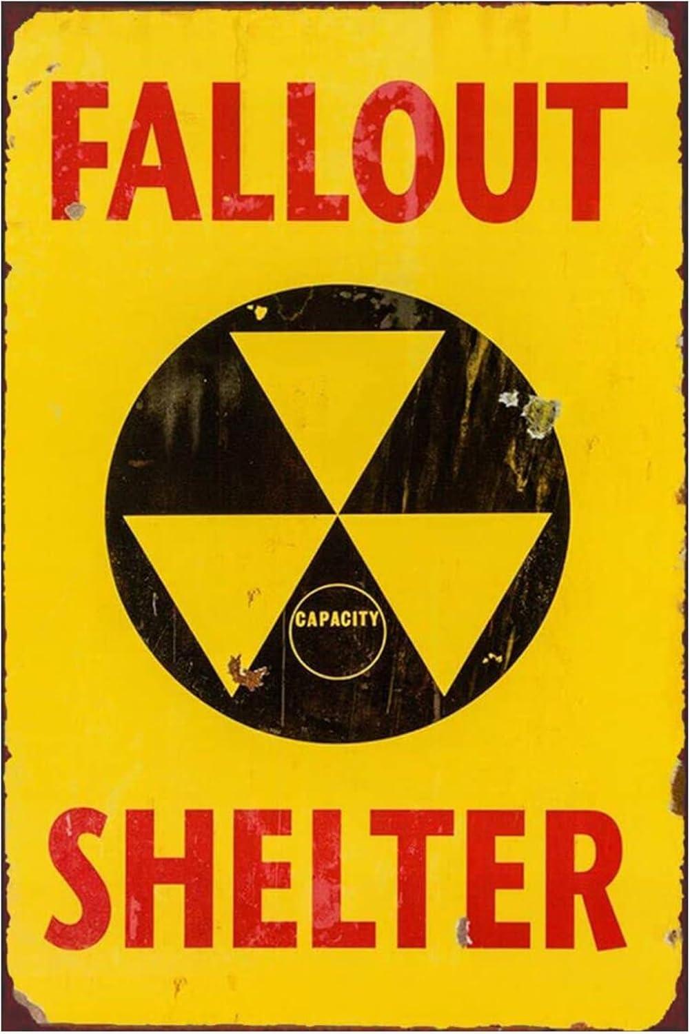 Best Garage Decor – Fallout Shelter Vintage Look Metal Sign Review